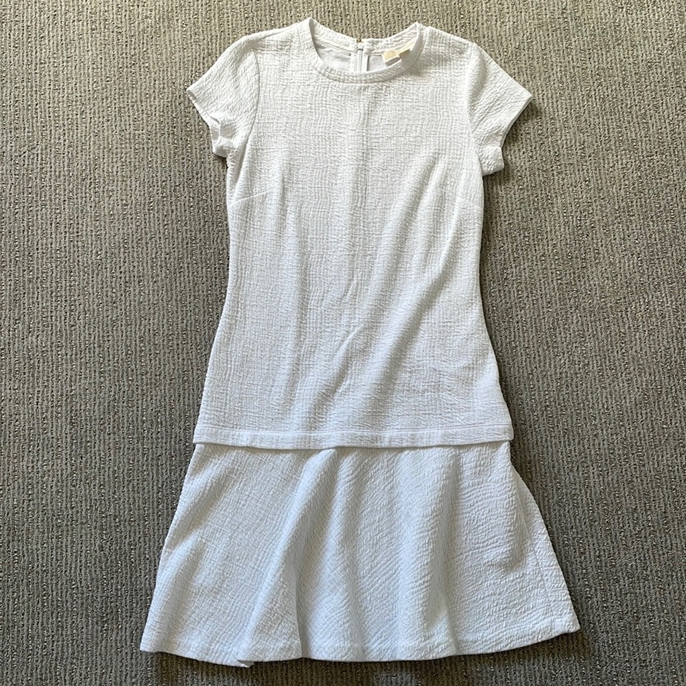MK white dress